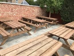 Buy 7ft farmhouse table and get the best deals at the lowest prices on ebay! 5ft Heavy Duty Picnic Table Extra Wide Table Top Unstained Holmestead