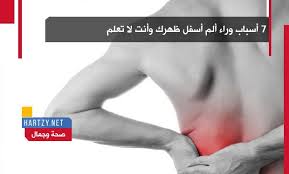 ٧ أسباب وراء ألم أسفل ظهرك وأنت لا تعلم Hartzy هارتزي Health Fitness Nutrition Fitness Nutrition Health Fitness