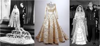 The Royal Order Of Sartorial Splendor Wedding Wednesday Queen Elizabeth Ii S Gown