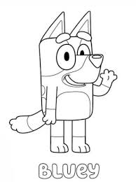 Show your kids a fun way to learn the abcs with alphabet printables they can color. 20 Free Bluey Coloring Pages Printable