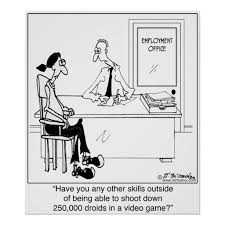 No Job Skills Poster Zazzle Com Hr Humor Work Humor Workplace Humor