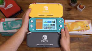 The screen colors are inverted or are displaying in red, grayscale, or black and white. Nintendo Switch Lite Unboxing All Colors Youtube