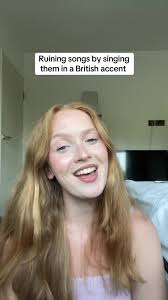 Singing Hey There Delilah with a British Accent