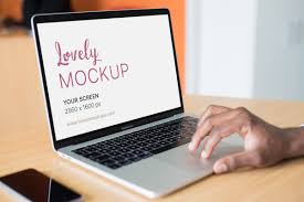 Download A Person Working On A Macbook Pro Mockup Lovely Mockups