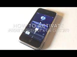 That means it's time to activate your sim card. How To Activate The Iphone 2g Without A Sim Card 2021 Youtube