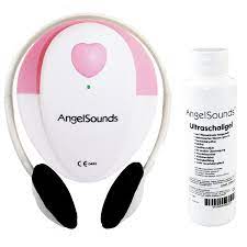 Listening to your baby's heart beat never been that busy. Angel Sound Home Use Fetal Heart Detector Monitor During Motherhood Amazon In Health Personal Care