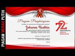 Tutorial Design Sertifikat Hut Kemerdekaan Dengan Photoshop Youtube