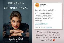 We're @priyankachopra's official team page and every pc maniac's go to for the latest updates from her world. Unfinished 10 Things To Know About Priyanka Chopra Memoir
