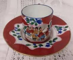 Shop for safavieh adirondack cheyenne oriental medallion rug. Mehand Painted Oriental Coffee Can Cup Saucer Espresso Flower Ebay
