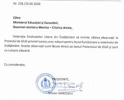 Anularea Examenului De Titularizare Si Ocuparea Posturilor Pentru Anul Scolar Următor Prin Suplinire Solicitate De Sindicatele Fsli Ministrului Educaţiei Edupedu