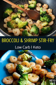 Keto Sauteed Shrimp And Broccoli In Butter Low Carb Stir Fry Recipe Recipe Shrimp Recipes Healthy Shrimp Recipes Easy Low Carb Shrimp Recipes