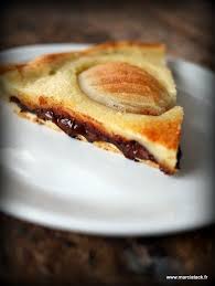 Tarte Poires Et Chocolat Recette Recette Tarte Poire Tarte Aux Poires Recette