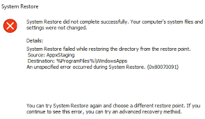 System Restore Doesn T Work On Windows 10 Super User