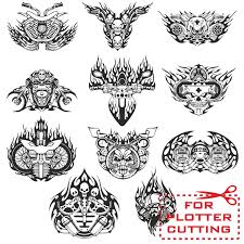 Here's how i can print for free or super cheap with it. Bike Stickers Templates In Vector Download Free Cdr Dxf Eps Ai