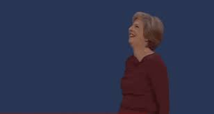 My understanding is that david cameron stepped down intentionally to wash his hands of this. Theresa May Gif 3 Gif Gif By Streamlabs Gfycat