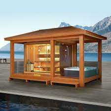 Hier finden sie exklusive reisetipps zu angesagten baumhaushotels auf der ganzen welt. Eo Spa Sauna Lt07 Rote Zeder 558x350 10 8kw Vitra Gartenhaus Mit Sauna Rote Zeder Whirlpool Zimmer