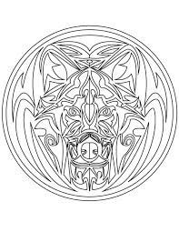 14 pratique coloriage mandala loup photograph coloriage mandala. Artherapie Ca