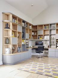 Grey Modern Library Home Office Deco Maison Idees De Decoration Interieure Idee Deco Maison