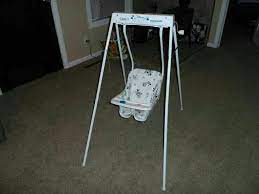 Old School Wind Up Baby Swing Off 57