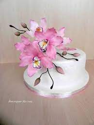 Orchid Sugar Flowers Cake Orchid Cake Orchid Wedding Cake