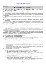 Apuntes de derecho civil i. Apuntes Derecho Uned Derecho Civil I Temario Completo Ii Docsity