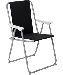 Buy Argos Home Metal Folding Picnic Chair Black Garden Chairs And Sun Loungers Argos Folding Beach Chair Beach Chairs Picnic Chairs