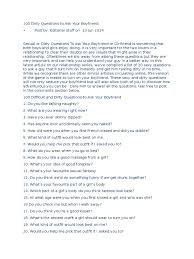 This covers everything from disney, to harry potter, and even emma stone movies, so get ready. 100 Dirty Questions To Ask Your Boyfriend Pdf Orgasm Anal Sex