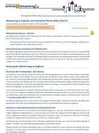 Kündigung, kündigungsfrist, übergabe der wohnung, abnahme durch den vermieter, abrechnung mietkaution, auszug des mieters. Alle Englischen Mietvertrage Englisch Php Pdf Free Download