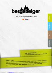 83 412 просмотров 83 тыс. Bergsteiger Milano Handbucher Manualslib