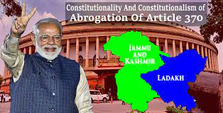 We did not find results for: Abrogation Of Article 370 Constitutionality Constitutionalism Constitution Of India Jammu And Kashmir Lawstreet Journal 2020 01 28 Lawstreet Journal