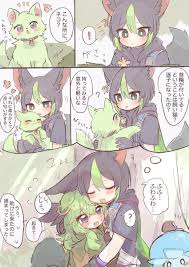 kuma (chikuwonder), genshin impact, collei (genshin impact), tighnari  (genshin impact), 1boy - Anime R34