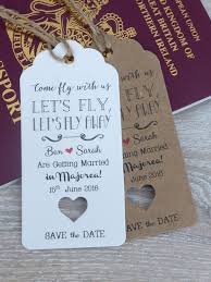 Wedding Abroad Destination Wedding Save The Date Invitation Lets Fly Ebay Destination Wedding Save The Dates Save The Date Invitations Wedding Abroad