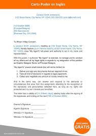 Descubre el mejor ✅ modelo carta de poder simple para descargar gratis【en word】 y una guía para redactar el documento. Ejemplo De Carta Poder En Ingles Para Descargar En Word