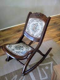 A wicker rocking chair adds a vintage look to any room, and is often a popular choice for a conservatory to match a wicker sofa and bucket chairs. Victorian Folding Chairs Ideas On Foter