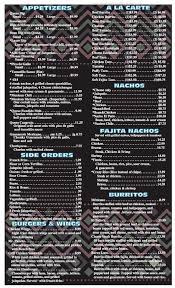 Online Menu Of El Patio Restaurant Many Louisiana 71449 Zmenu