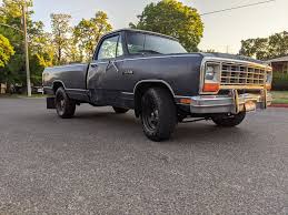 Image result for Charcoal Gray 1985 Dodge Truck