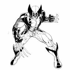 Xavier, magneto, gambit, and other heroes. Marvel Superhero Wolverine X Men Coloring Page Printable