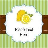 Free Avery Templates Old Fashioned Lemons Print To The Edge Square Labels 12 Per Sheet Labels Printables Free Templates Cards Labels Printables Free