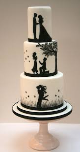 Romantic Silhouette Wedding Cake London Etoile Bakery Etoilebakery Co Uk Simple Wedding Cake Wedding Cake Toppers Silhouette Wedding Cake