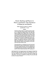 It is a concept which involves selling on a deferred payment basis. Pdf Islamic Banking And Finance In Theory And Practice The Experience Of Malaysia And Bahrain Bradley J Cook Academia Edu