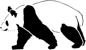Giant panda in the forest. Free Panda Bear Coloring Pages Coloring Pages