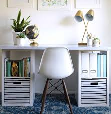 Maybe you would like to learn more about one of these? Ikea Hack Desk With Cube Storage Shelves Pretty Providence