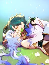 Lewd Ninja presents Xiao x Ganyu video pornuncensored Genshin Impact fun