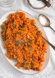 Spicy Nigerian Jollof Rice Recipe Jollof Rice Pureed Food Recipes Nigerian Food
