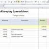 Excel spreadsheet accounting recapture : 1