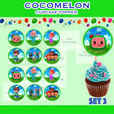 5 out of 5 stars (116) $ 5.09 free shipping Cocomelon Cupcake Dessert Topper 30 Pcs Shopee Philippines