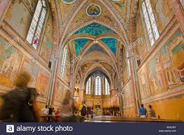 Interior San Fco De Asis Umbria Basilica Perugia