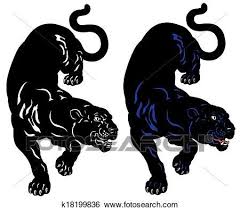 Black Panther Clip Art K18199836 Panther Tattoo Black Panther Tattoo Black Panther Drawing