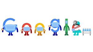 Technically, the google doodle existed before the google company. Google Doodle Encourages People To Get Covid 19 Vaccine Wear Face Masks Technology News