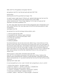 Aptitude tests are short tests employers use to assess whether a candidate has the level of competency necessary for a particular type of job. Doc Contoh Soal Gat Pln Vahmi Resec Academia Edu